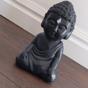 Buddha resting position ceramic statue decor no crystal on forehead